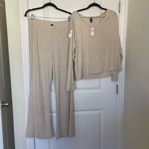 Gap Cozy Ribbed Set(Brand New)